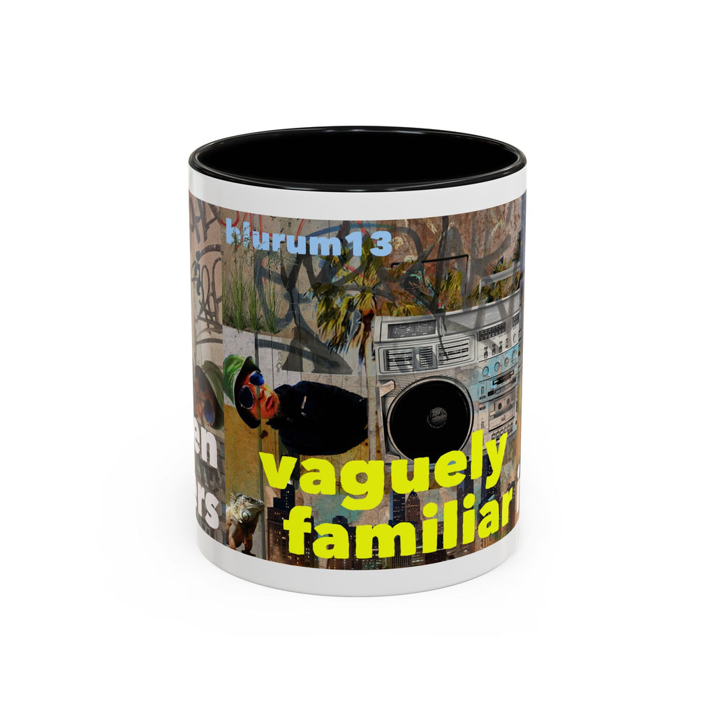 Vaguely Familiar Collage Accent Coffee Mug (11/15oz)