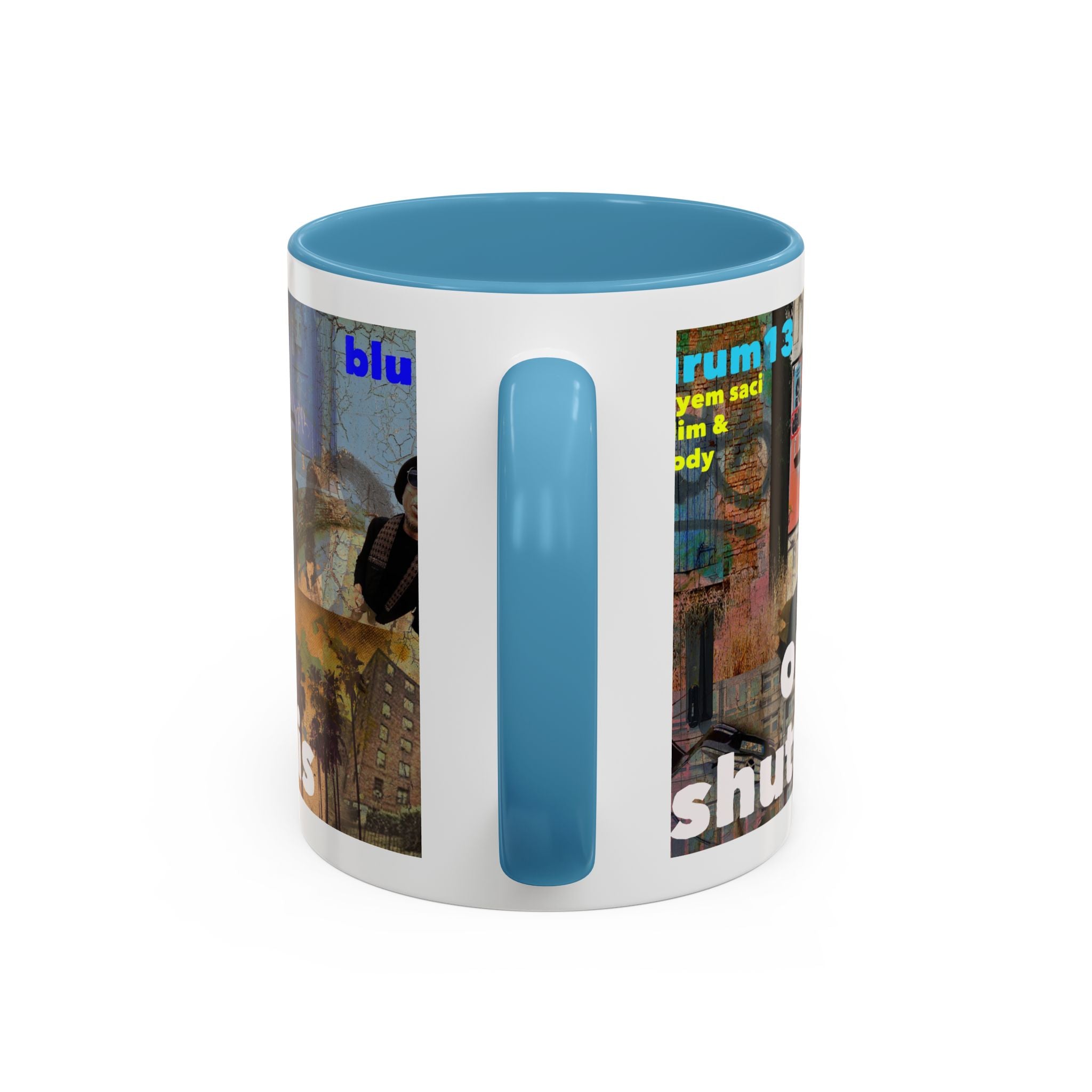 Vaguely Familiar Collage Accent Coffee Mug (11/15oz)