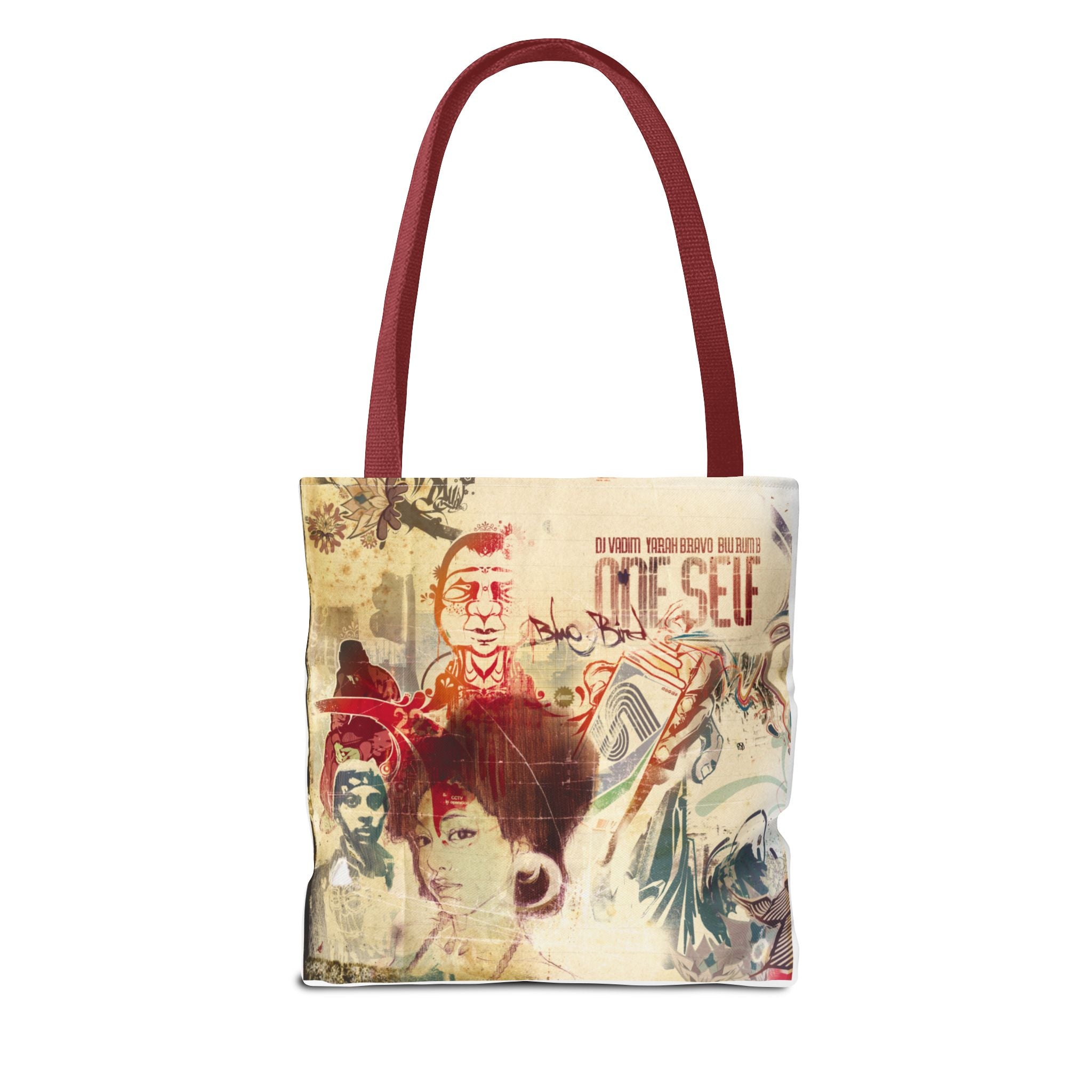 Children of Possibility Vintage Tote Bag - 'One Self' Artistic Printed Canvas Tote