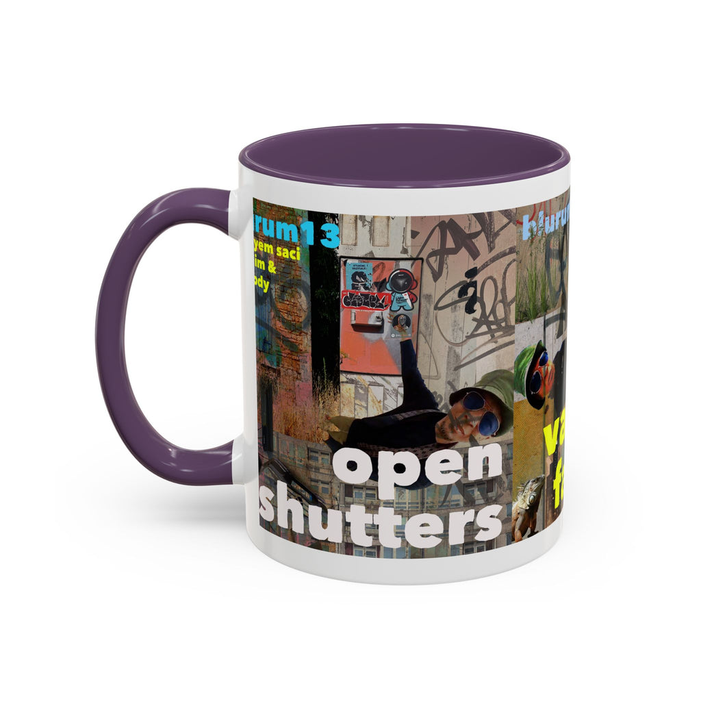 Vaguely Familiar Collage Accent Coffee Mug (11/15oz)