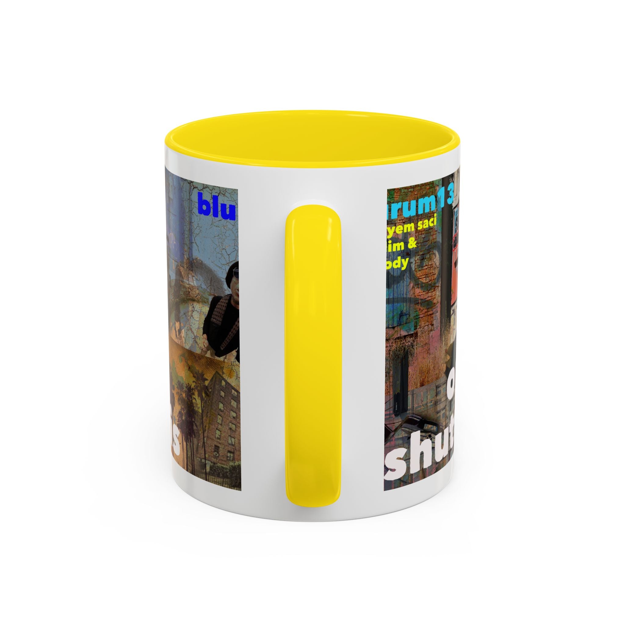 Vaguely Familiar Collage Accent Coffee Mug (11/15oz)