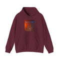Hoodie — 'BLURUM13' Sunset Grass Graphic Pullover by Vexsens