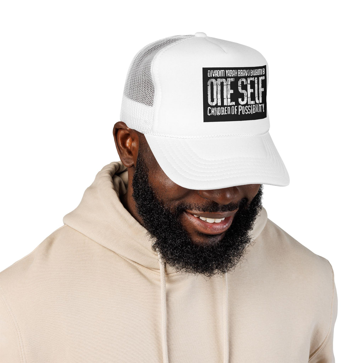 One Self  Trucker Hat — "Children of Possibility" Foam Mesh Cap
