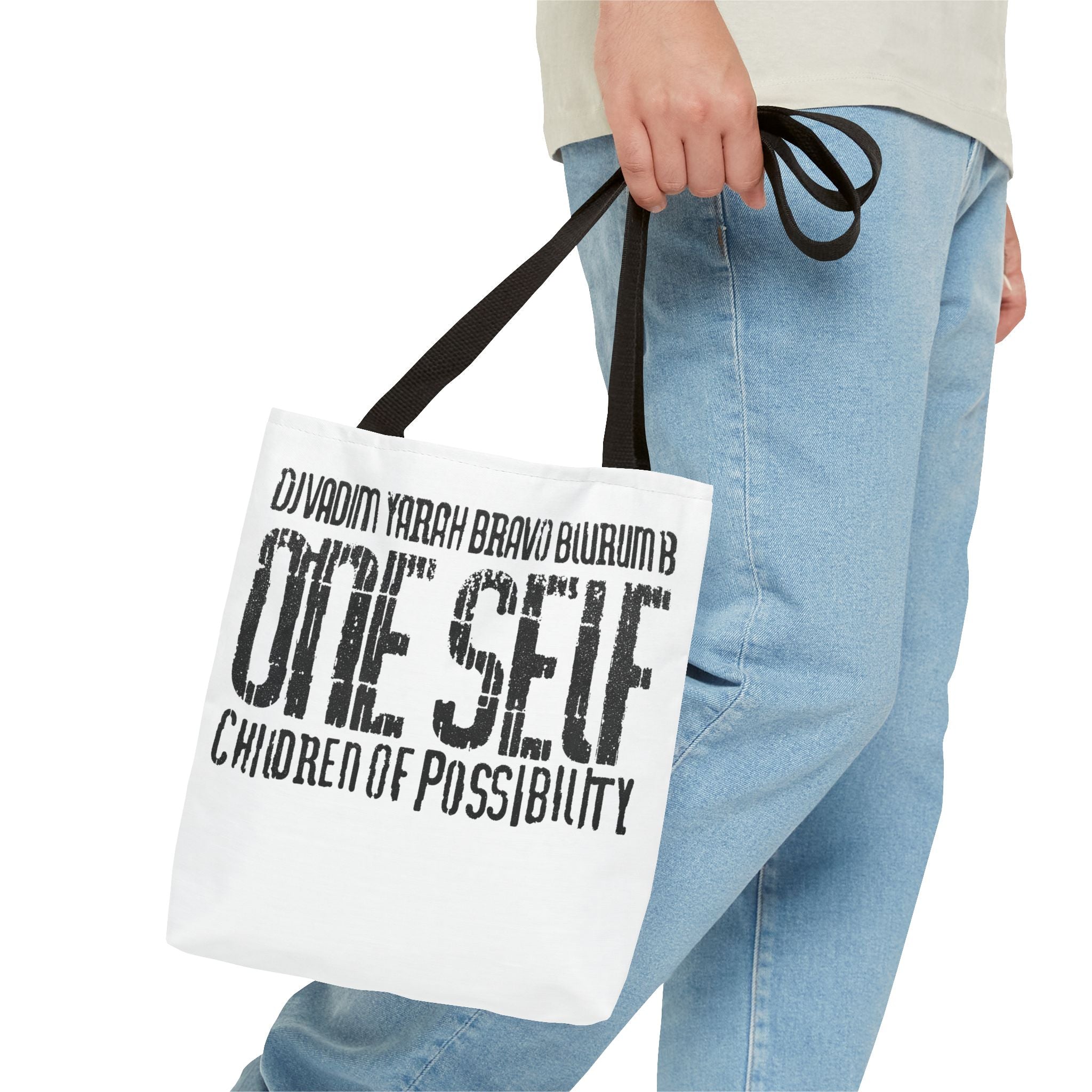 One Self Tote Bag — Inspirational 'Children of Possibility' Graphic Tote