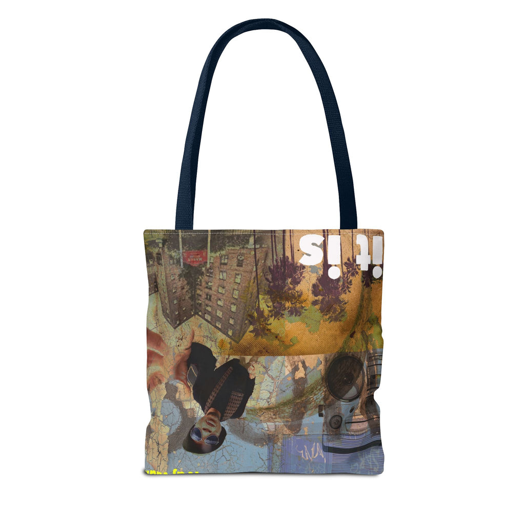 Open Shutters Graphic Tote Bag