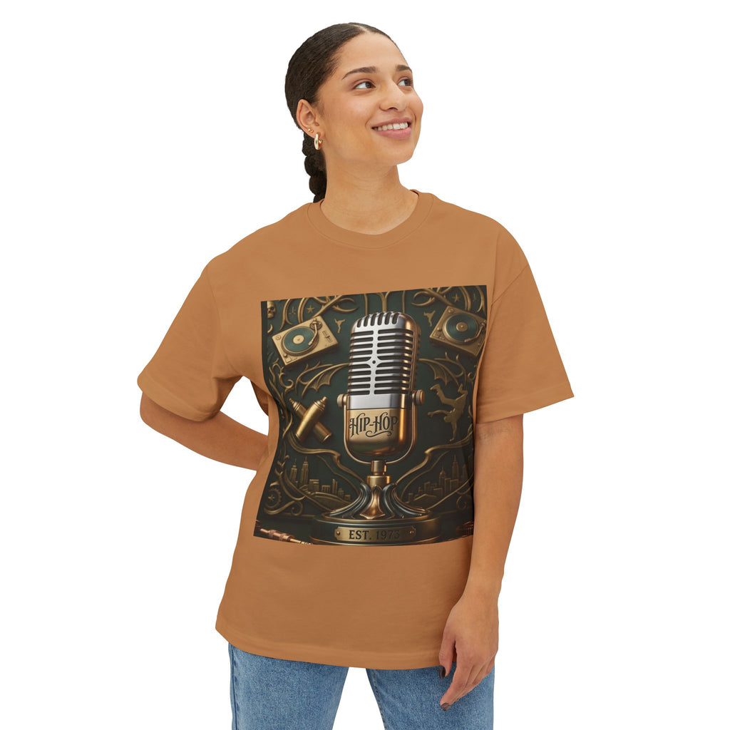 Hip Hop Vintage Microphone Tee