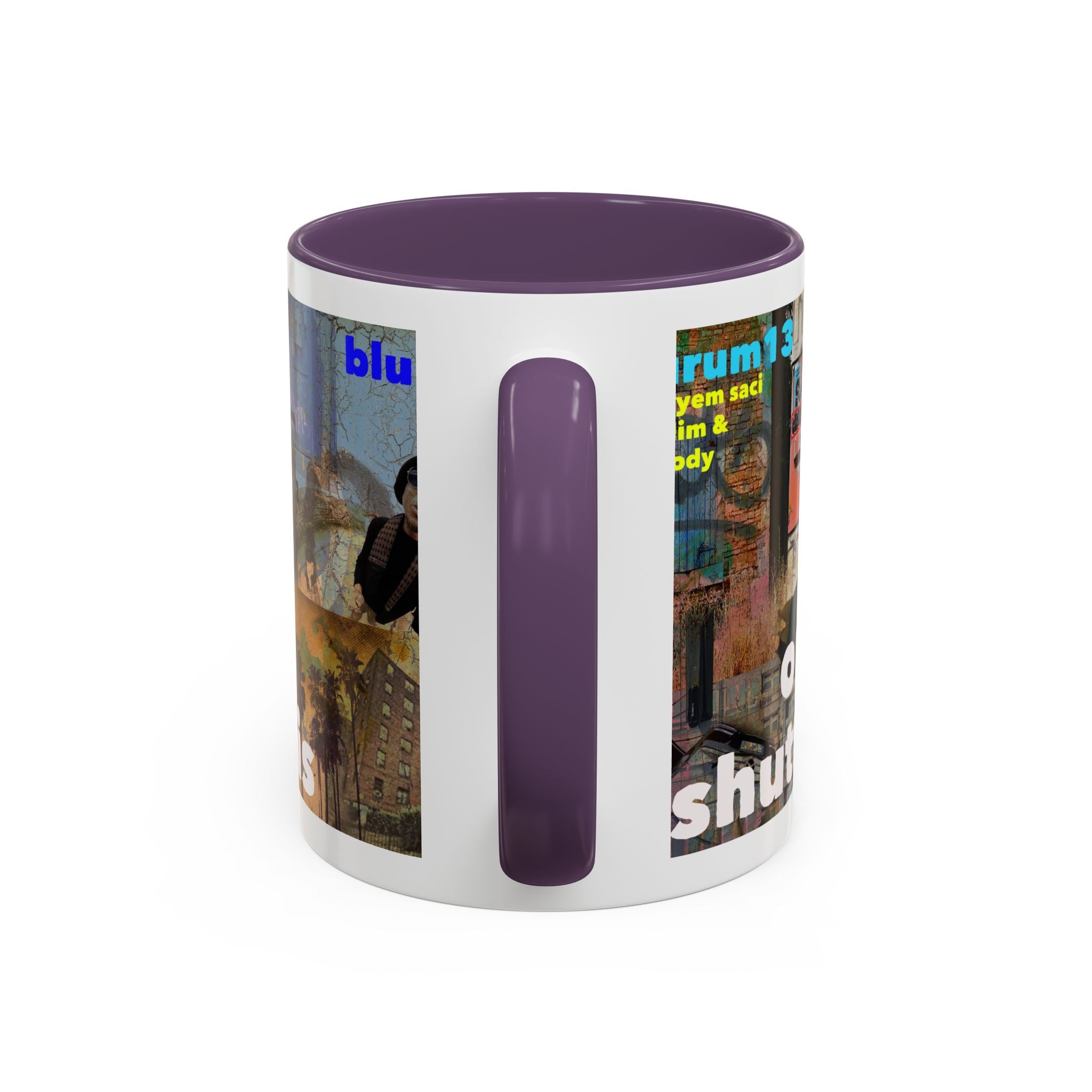 Vaguely Familiar Collage Accent Coffee Mug (11/15oz)