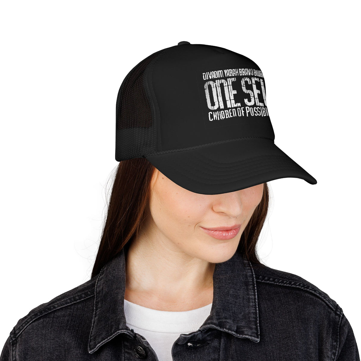 One Self  Trucker Hat — "Children of Possibility" Foam Mesh Cap