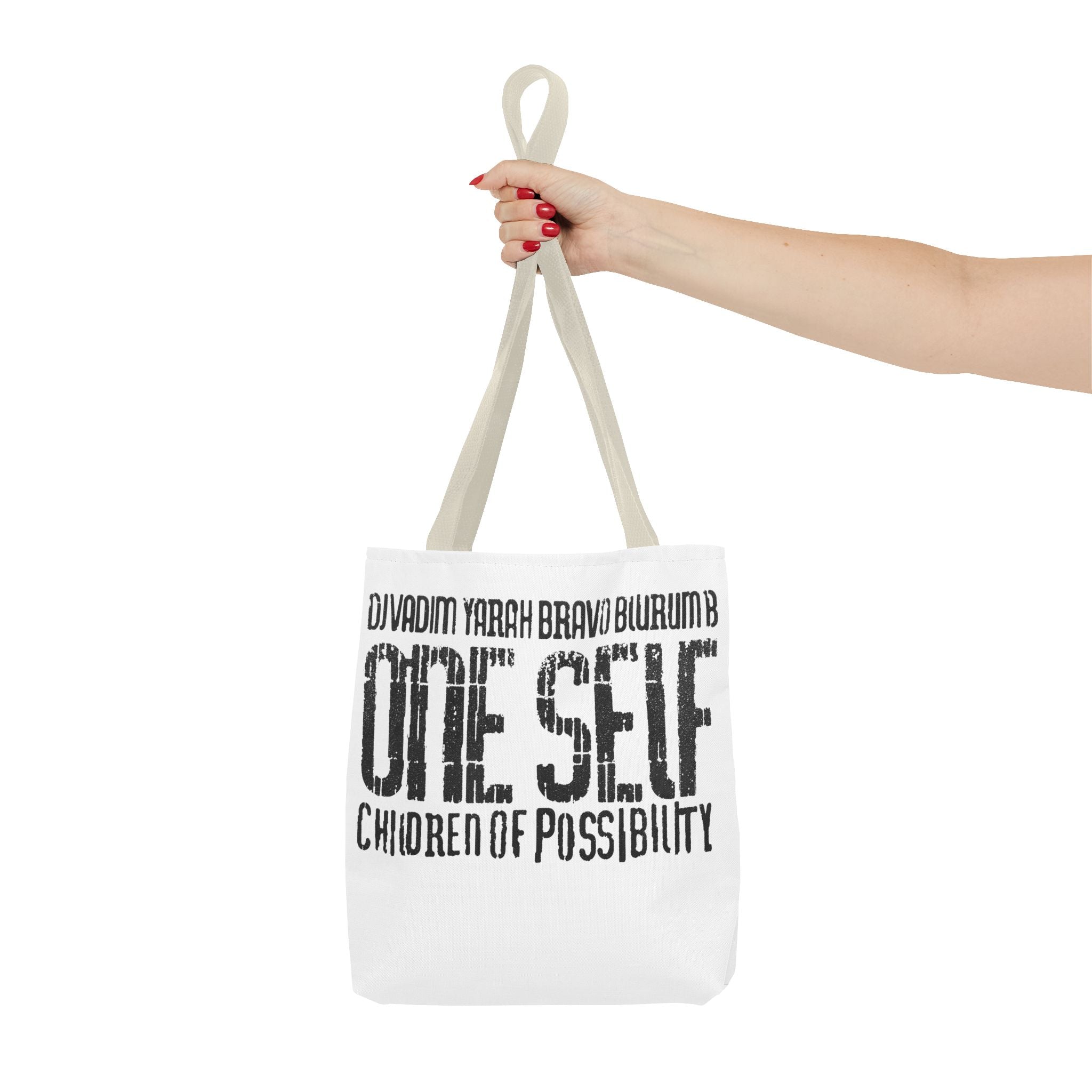 One Self Tote Bag — Inspirational 'Children of Possibility' Graphic Tote