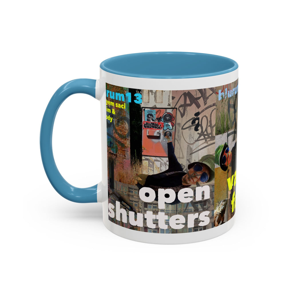 Vaguely Familiar Collage Accent Coffee Mug (11/15oz)