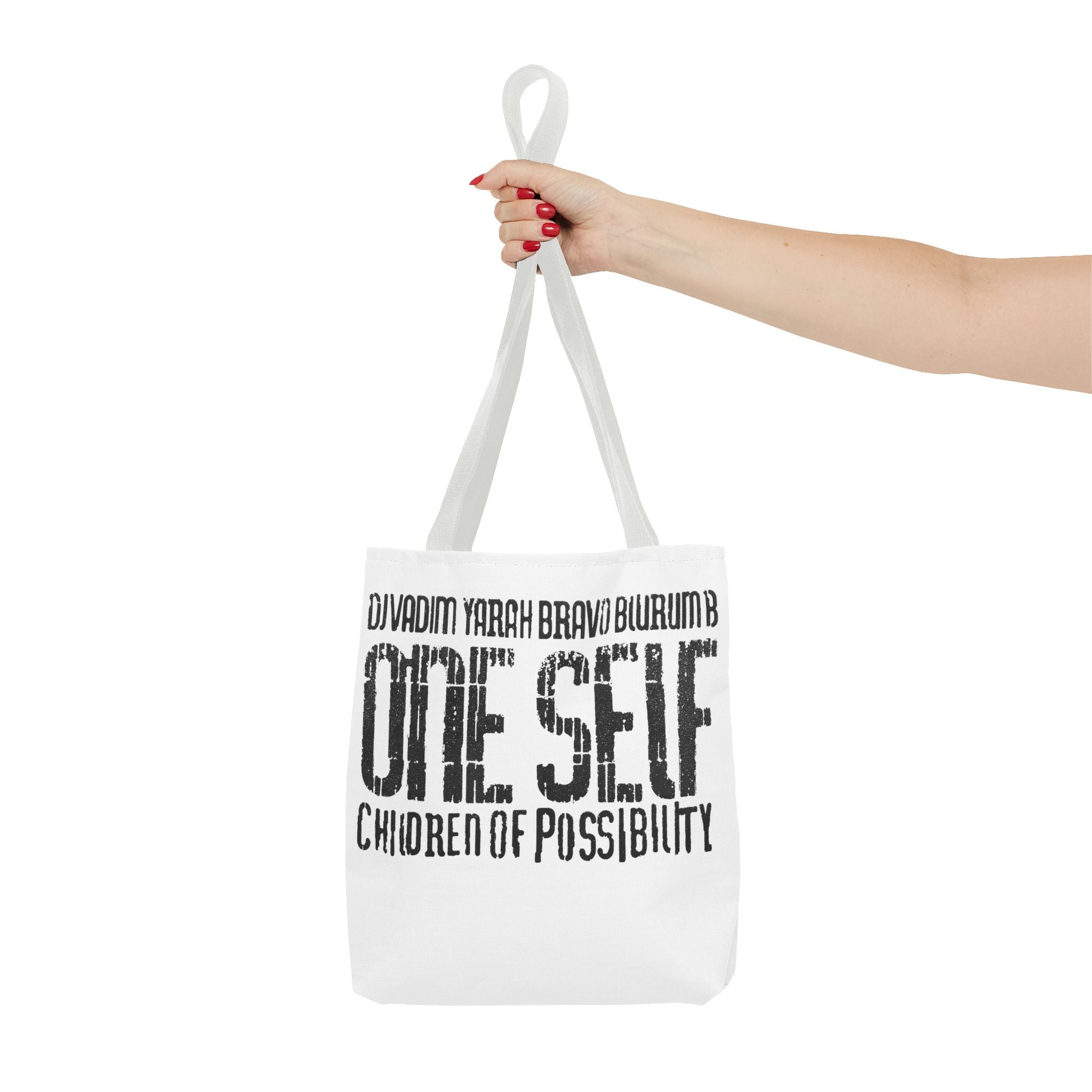 One Self Tote Bag — Inspirational 'Children of Possibility' Graphic Tote