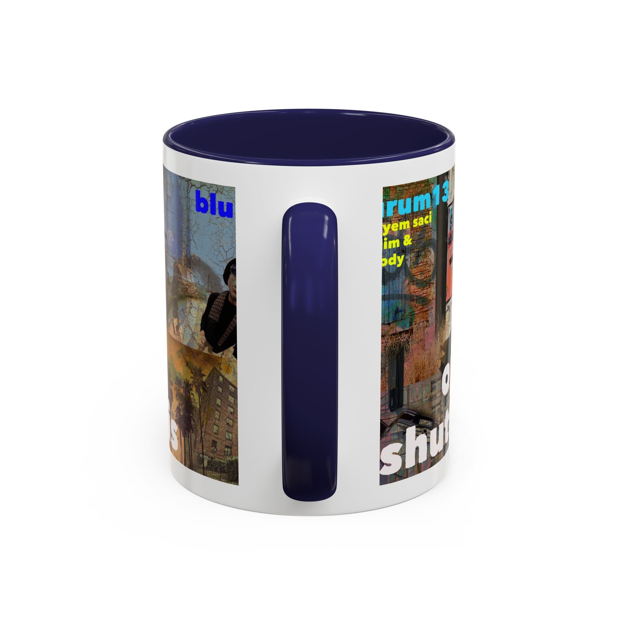 Vaguely Familiar Collage Accent Coffee Mug (11/15oz)