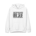 One Self Band Graphic Hoodie — Vintage Collage Music Pullover