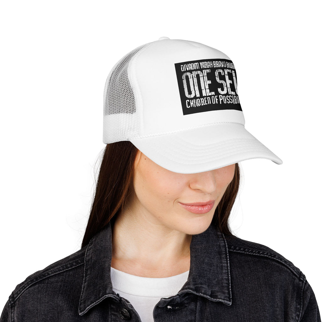 One Self  Trucker Hat — "Children of Possibility" Foam Mesh Cap