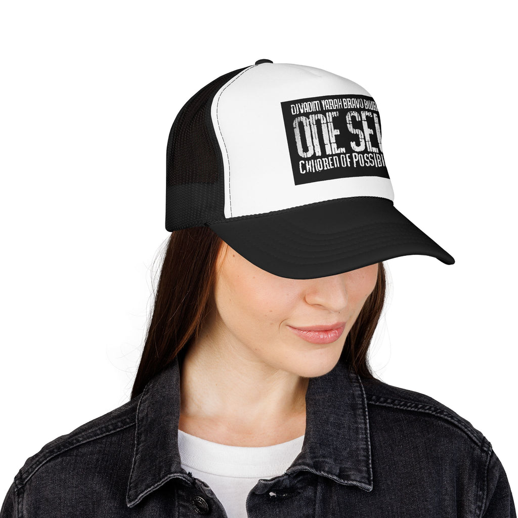 One Self  Trucker Hat — "Children of Possibility" Foam Mesh Cap