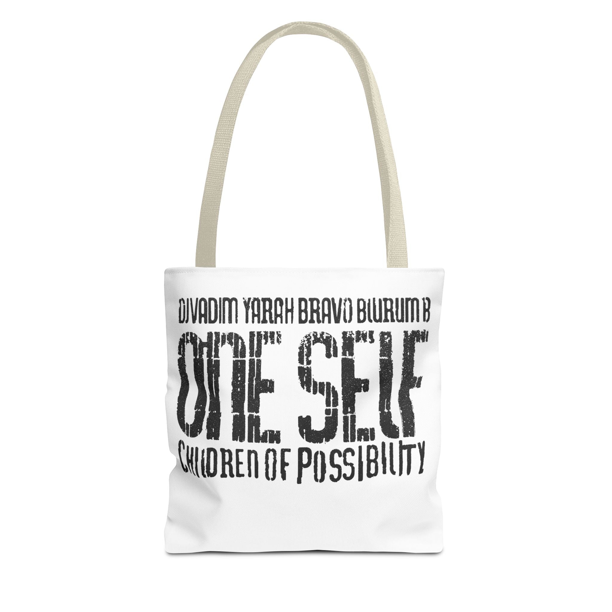 One Self Tote Bag — Inspirational 'Children of Possibility' Graphic Tote