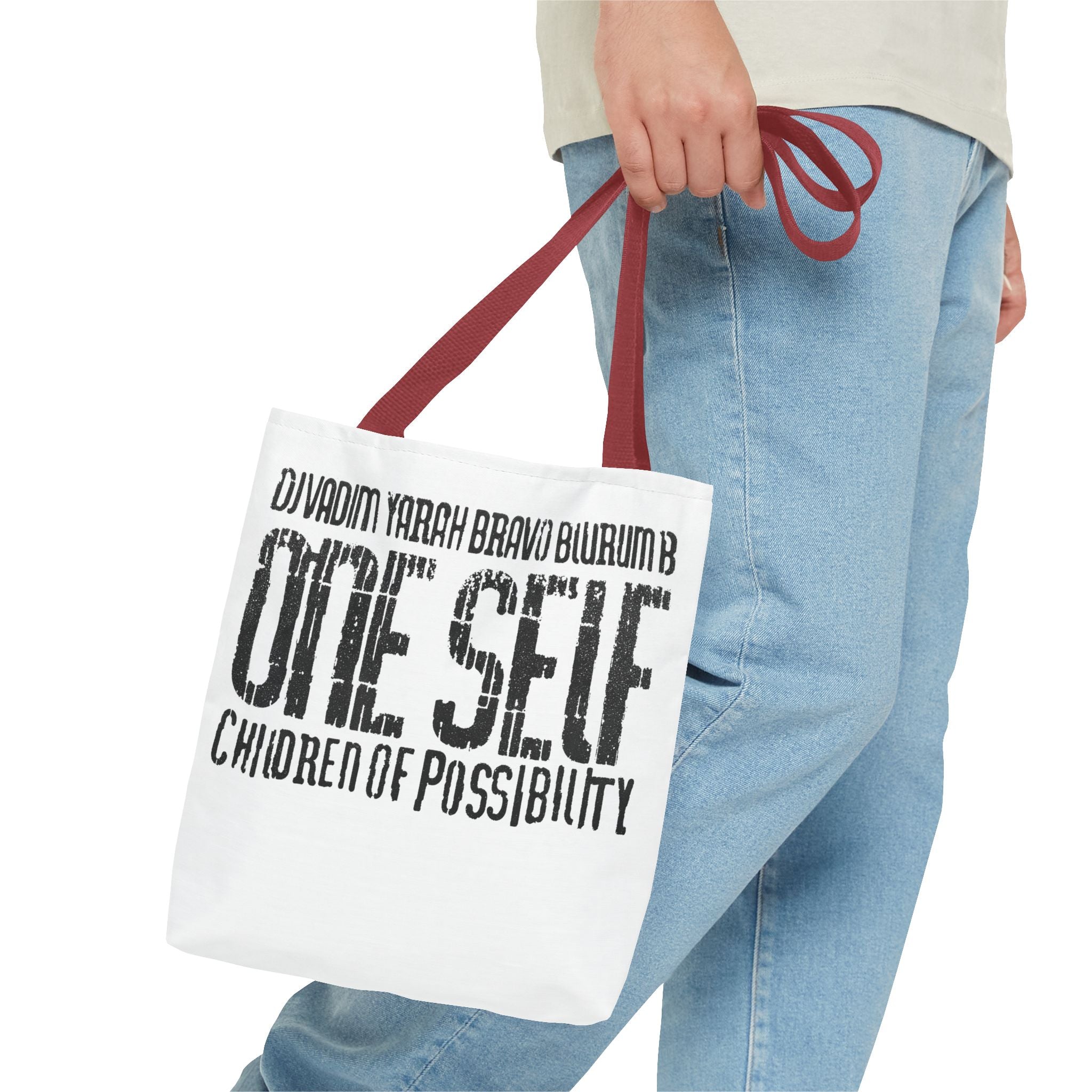 One Self Tote Bag — Inspirational 'Children of Possibility' Graphic Tote