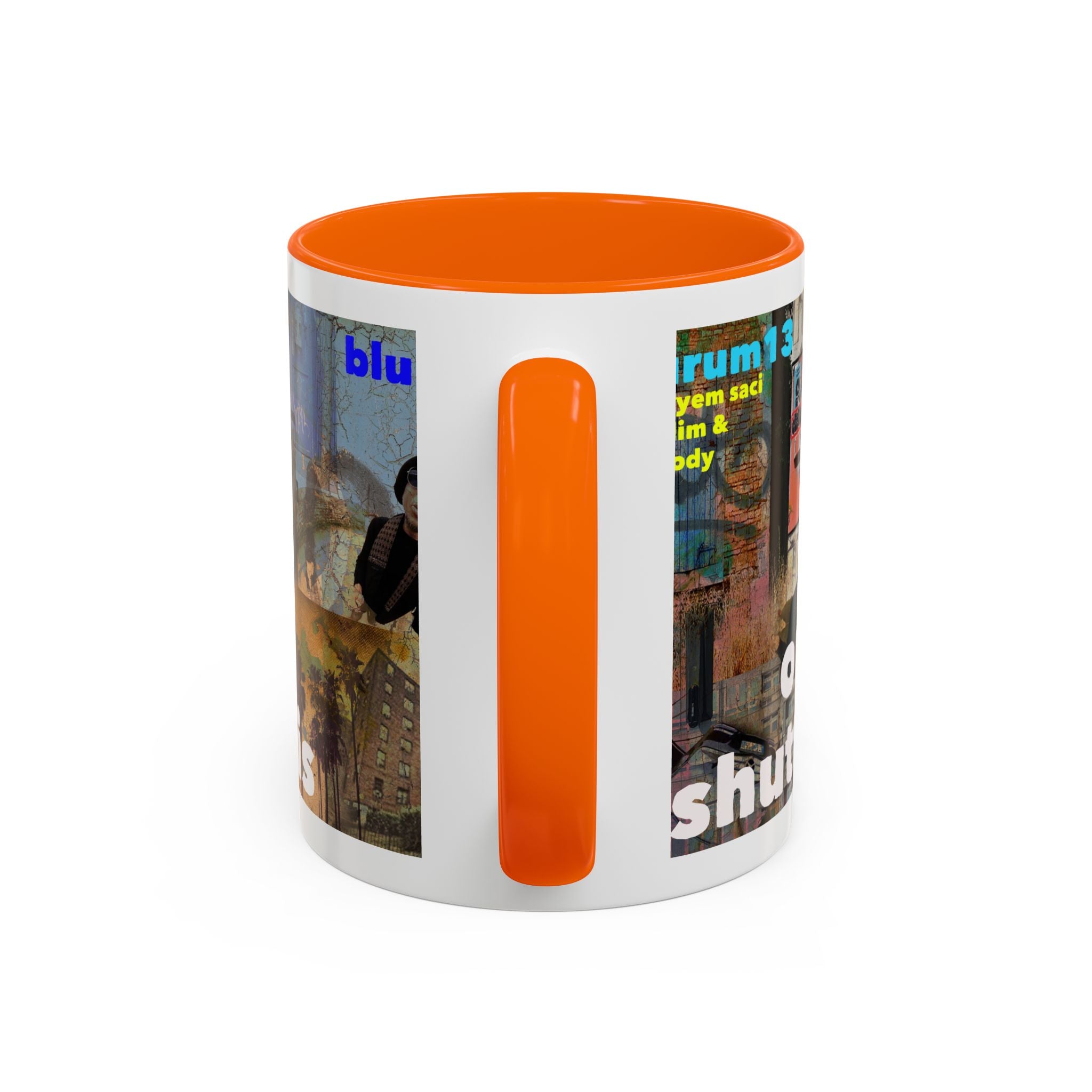 Vaguely Familiar Collage Accent Coffee Mug (11/15oz)