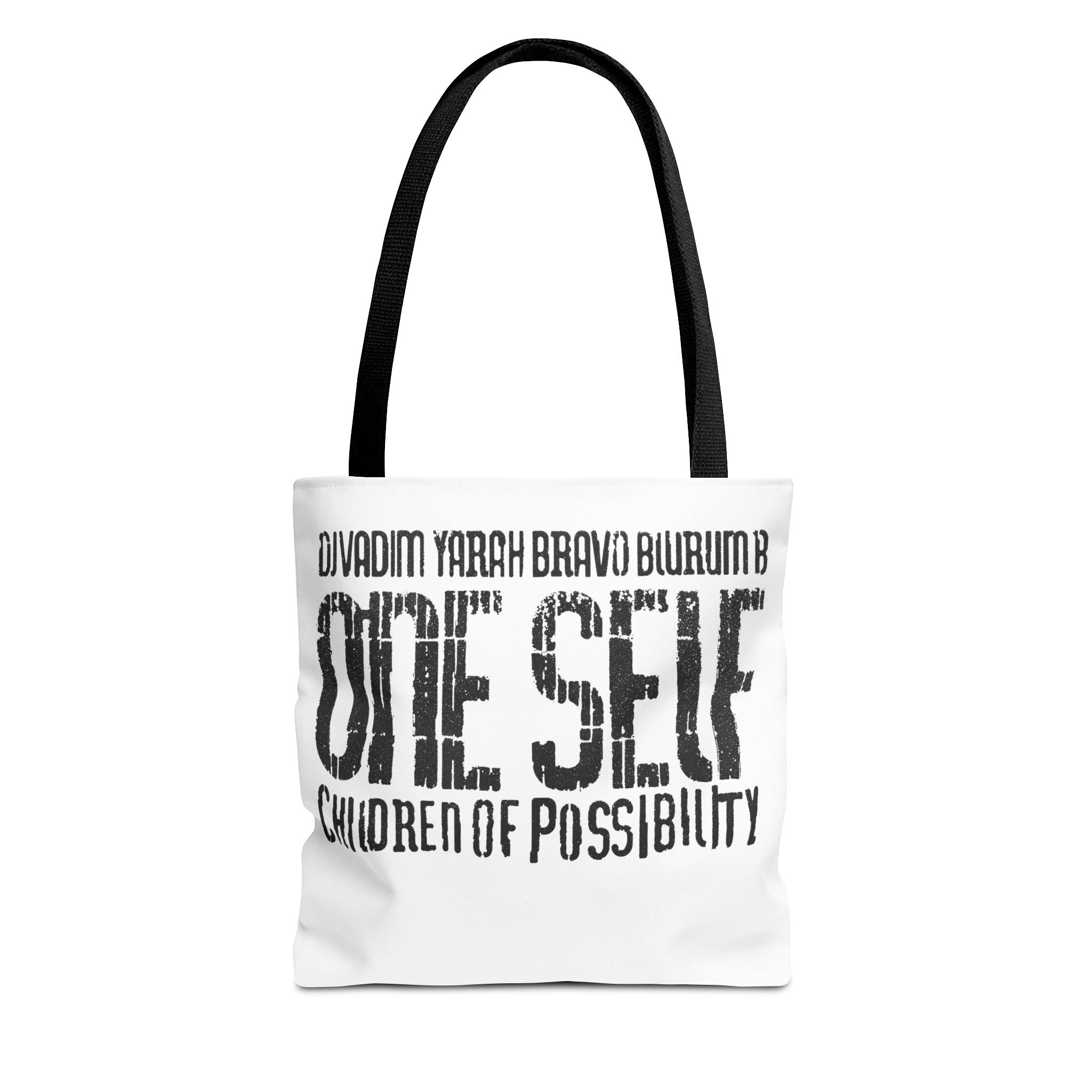 One Self Tote Bag — Inspirational 'Children of Possibility' Graphic Tote